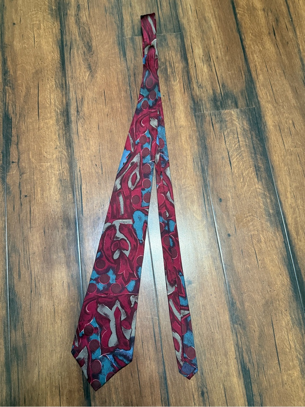 vintage Zylos George Machado 100% silk mens Tie